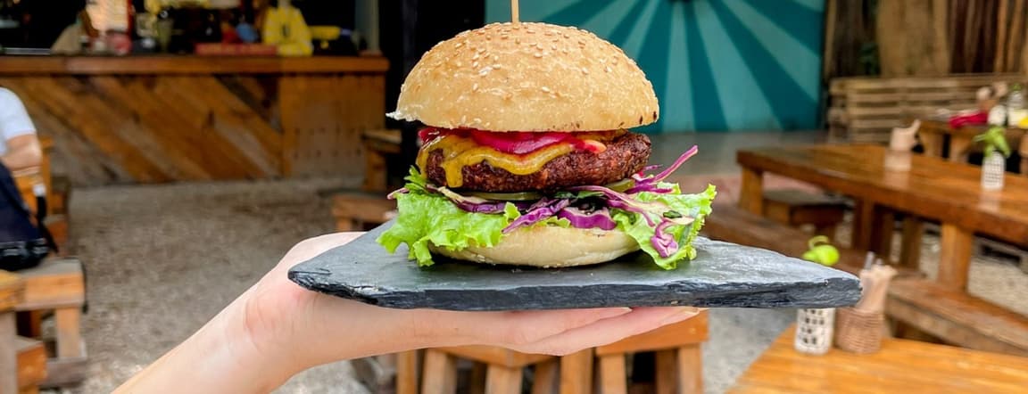 Hamburguesa vegana