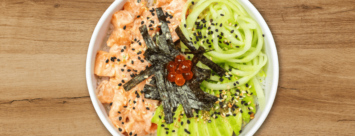 Wacame-poke bowl grande