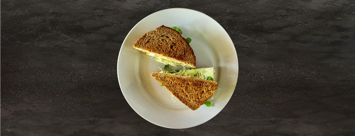 Pepino y aguacate
