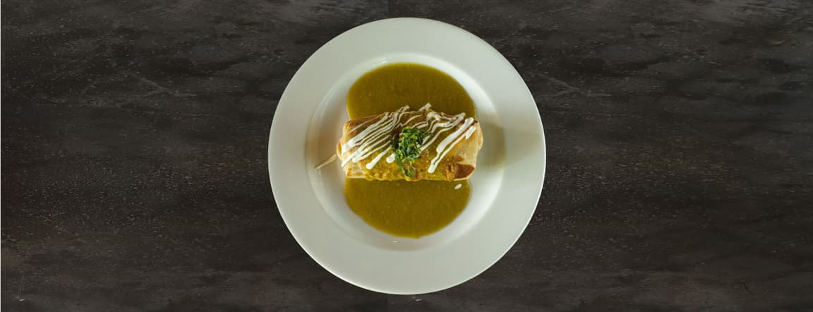Burrito vegetariano