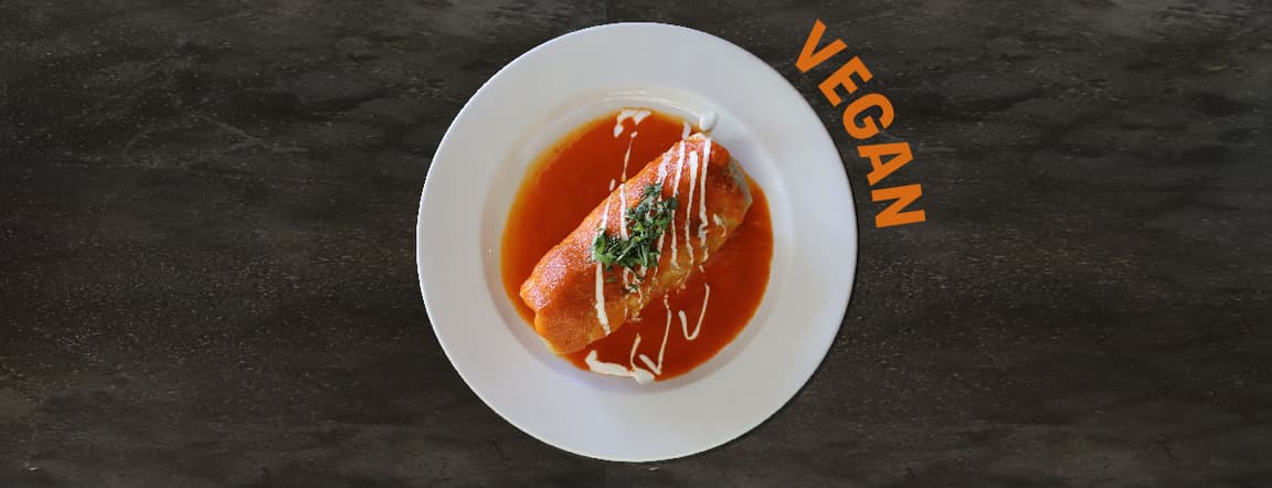 Burrito vegano